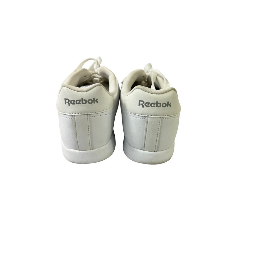 Reebok Classic Men's All White Low Top Sneakers - Picture 4 of 6